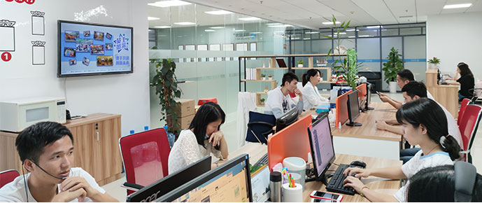 傲蓝软件，广州蓝格软件科技有限公司实拍，傲蓝行业软件